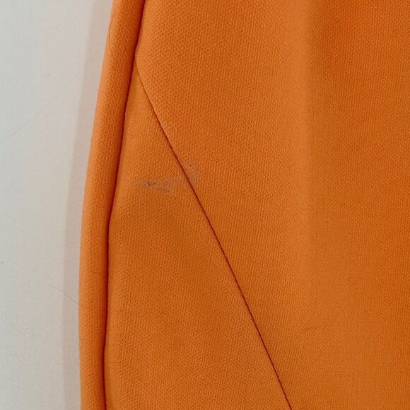 Likely One Shoulder Midi Packard Dress Orange Size 2 - Picture 6 of 14